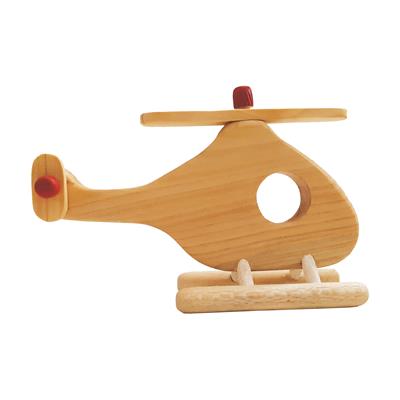 اسباب بازی چوبی طرح هلی کوپتر کد 021