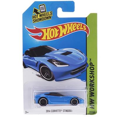 ماشین اسباب بازی متل مدل hw workshop 2014 corvette stingray