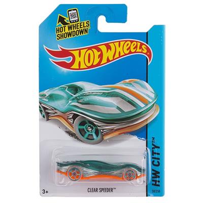 hot wheels clear speeder