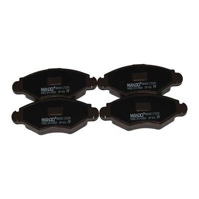 لنت ترمز جلو ماندو کد 9001 مناسب برای پژو 206 تیپ 2