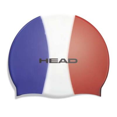 کلاه شنا هد مدل silicone flat multicolor