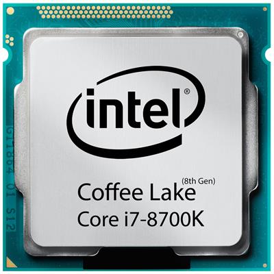 پردازنده مرکزی اینتل سری coffee lake مدل core i7 8700k