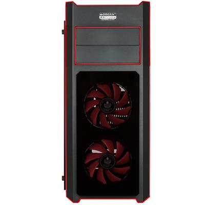 کیس کامپیوتر گرین مدل z3 crystal