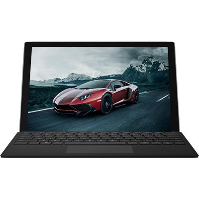 تبلت مایکروسافت مدل surface pro 2017 c به همراه کیبورد black type cover و کاور اس تی ام مدل dux