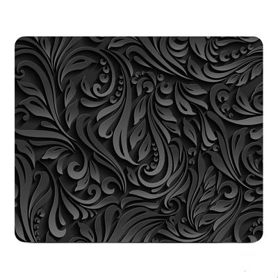 ماوس پد طرح dark leaves مدل z11