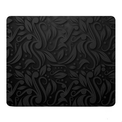 ماوس پد طرح dark leaves مدل w11