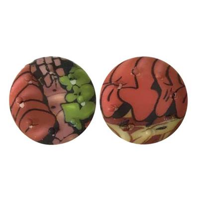 روکش آنالوگ دسته پلی استیشن 4 مدل psmulticolor3 بسته 2 عددی