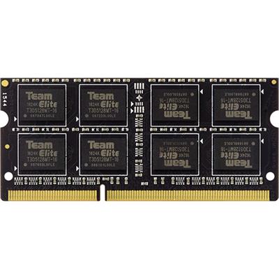 رم لپ تاپ ddr3 تک کاناله 1600 مگاهرتز cl11 تیم گروپ مدل elite ظرفیت 8 گیگابایت