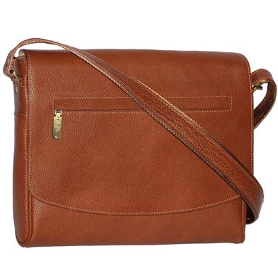 کیف رودوشی چرم طبیعی فلوتر آدین چرم مدل dg42