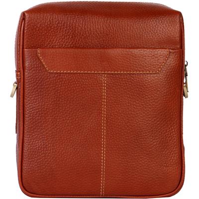 کیف رودوشی رویال چرم کدw63 brown