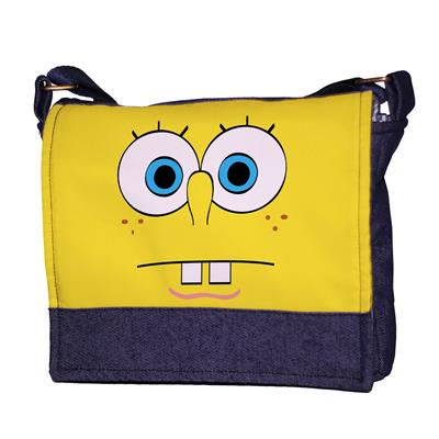 کیف رودوشی زنانه گالری چی چاپ طرح باب اسفنجی