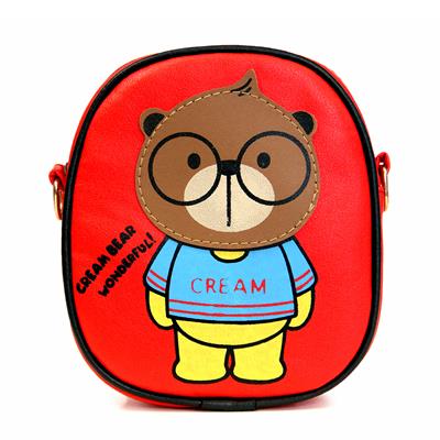 کیف رودوشی دخترانه طرح خرس کد 254