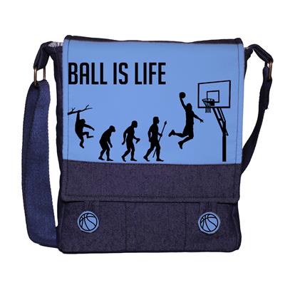 کیف رودوشی زنانه گالری چی چاپ طرح بسکتبال