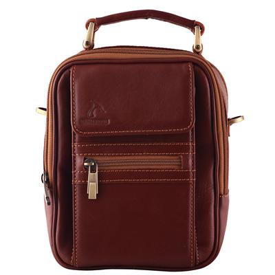 کیف رودوشی چرم طبیعی آدین چرم مدل dg43