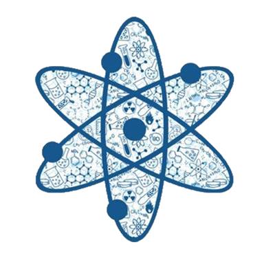 استیکر لپ تاپ طرح اتم کد 1663