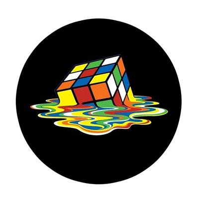استیکر لپ تاپ طرح مکعب روبیک کد 1722