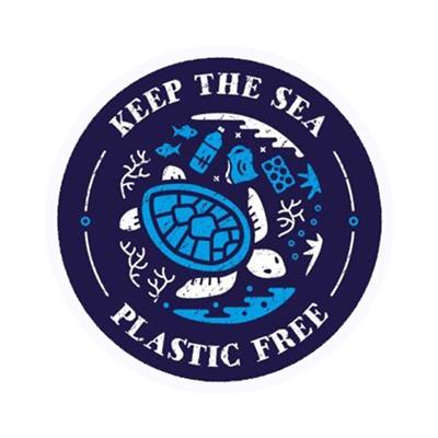 استیکر لپ تاپ طرح لاک پشت کد 1720