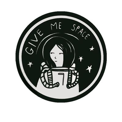 استیکر لپ تاپ طرح دختر کد 1714