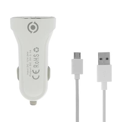 شارژر فندکی آیوان مدل cc 18 به همراه کابل microusb