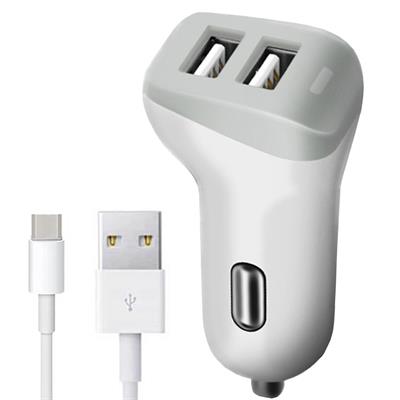 شارژر فندکی جووی مدل jc68 به همراه کابل تبدیل usb c