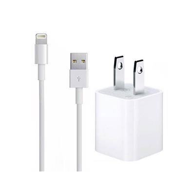 شارژر دیواری مدل md814ch4 به همراه کابل تبدیل لایتنینگ