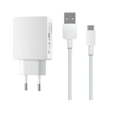 شارژر دیواری مدل hw 050100c2w همراه با کابل micro usb طول 1 متر
