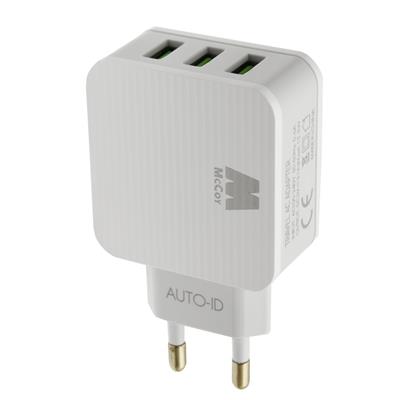شارژر دیواری 3 پورت مک کوی مدل mc ch01