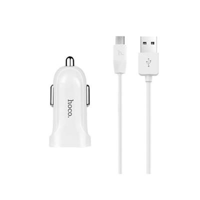 شارژر فندکی هوکو مدل z2a همراه با کابل microusb