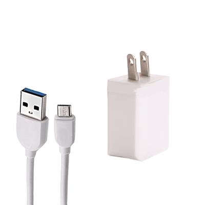 شارژر دیواری لامیو مدل ly c01 همراه با کابل micro usb به طول 90 سانتی متر