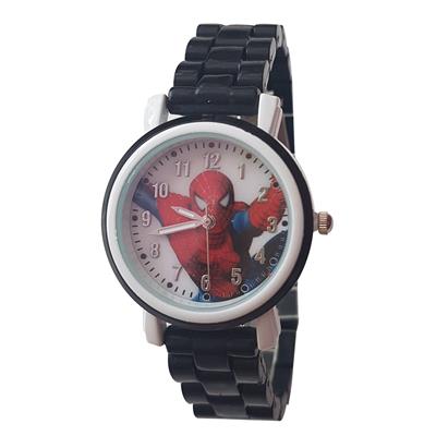 ساعت مچی عقربه ای پسرانه طرح اسپایدرمن کد spi