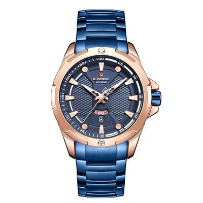 ساعت مچی عقربه ای مردانه نیوی فورس مدل nf9161 rgbe