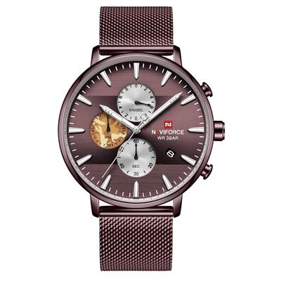 ساعت مچی عقربه ای مردانه نیوی فورس مدل nf9169 ce