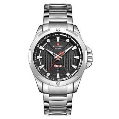 ساعت مچی عقربه ای مردانه نیوی فورس مدل nf9161 sb
