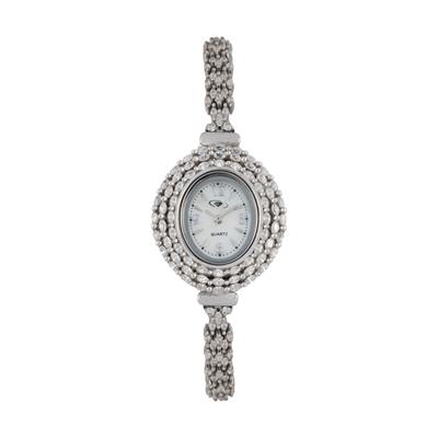 ساعت مچی عقربه ای نقره زنانه کد 04245