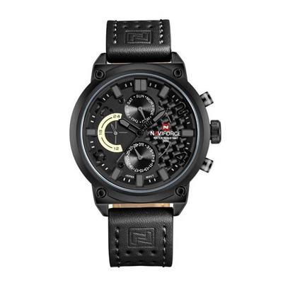 ساعت مچی عقربه ای مردانه نیوی فورس مدل nf9068 lbgyb