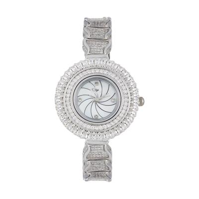 ساعت مچی عقربه ای نقره زنانه کد 01