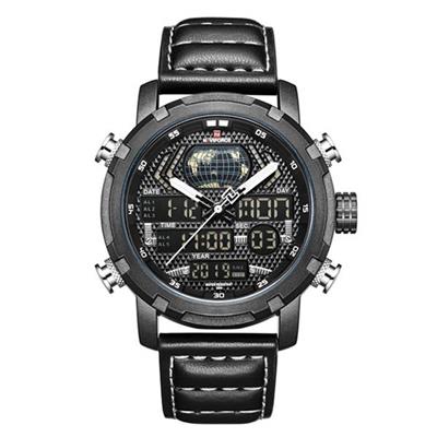 ساعت مچی دیجیتال مردانه نیوی فورس کد nf9160m bl wh