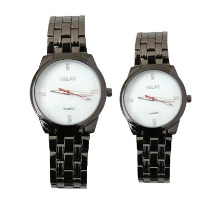 ست ساعت مچی عقربه ای زنانه و مردانه والار مدل 202