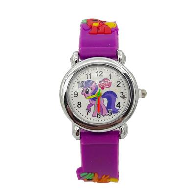 ساعت مچی عقربه ای بچگانه مدل اسب کد 02