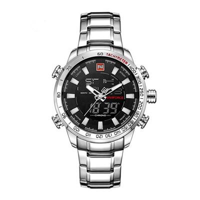 ساعت مچی عقربه ای مردانه نیوی فورس مدل nf9093 sbw