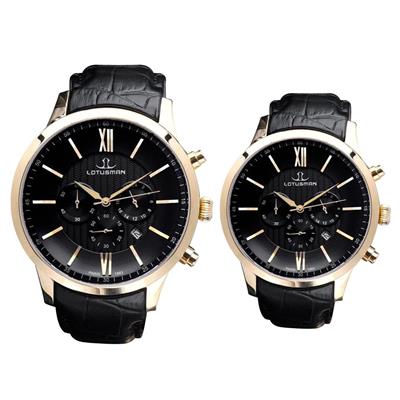 ساعت مچی عقربه ای زنانه و مردانه لوتوس من مدل m904pccb