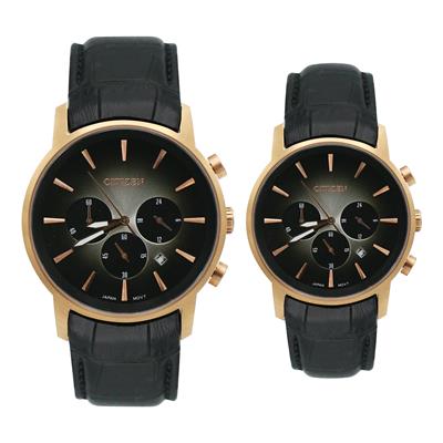 ست ساعت مچی عقربه ای زنانه و مردانه مدل 18139