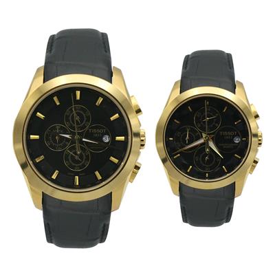 ست ساعت مچی عقربه ای زنانه و مردانه مدل 035617