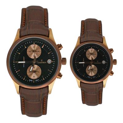 ست ساعت مچی عقربه ای زنانه و مردانه مدل 17102