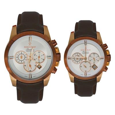 ست ساعت مچی عقربه ای زنانه و مردانه مدل 14059