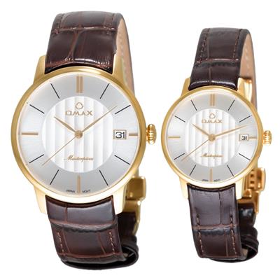 ست ساعت مچی عقربه ای زنانه و مردانه اوماکس کد mg33g65i