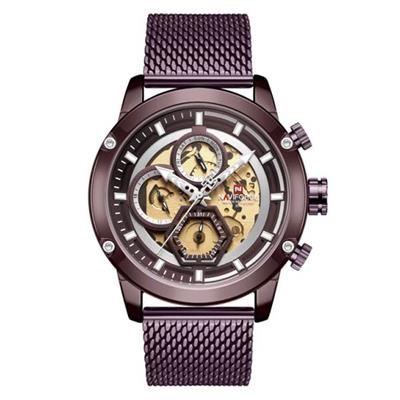 ساعت مچی عقربه ای مردانه نیوی فورس مدل nf9167m fe bad