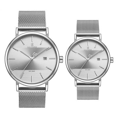 ست ساعت مچی عقربه ای زنانه و مردانه نیوی فورس مدل nf3008 no no