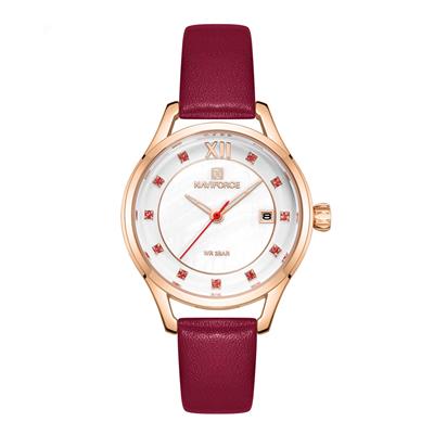 ساعت مچی عقربه ای زنانه نیوی فورس مدل nf5010l ghr rz