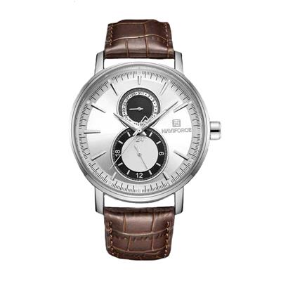 ساعت مچی عقربه ای مردانه نیوی فورس مدل nf3005 swbn